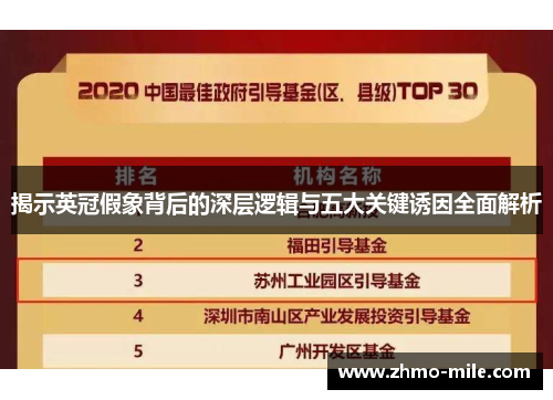 揭示英冠假象背后的深层逻辑与五大关键诱因全面解析